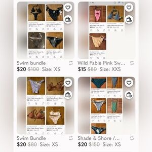 Shade & Shore Black Bikini